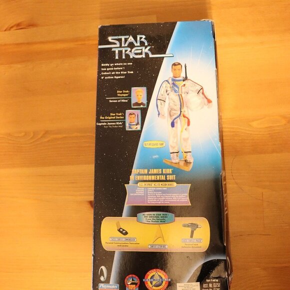 Star Trek Captain James Kirk in Environmental Suit 9" Action Figure, unopened - Picture 2 of 8